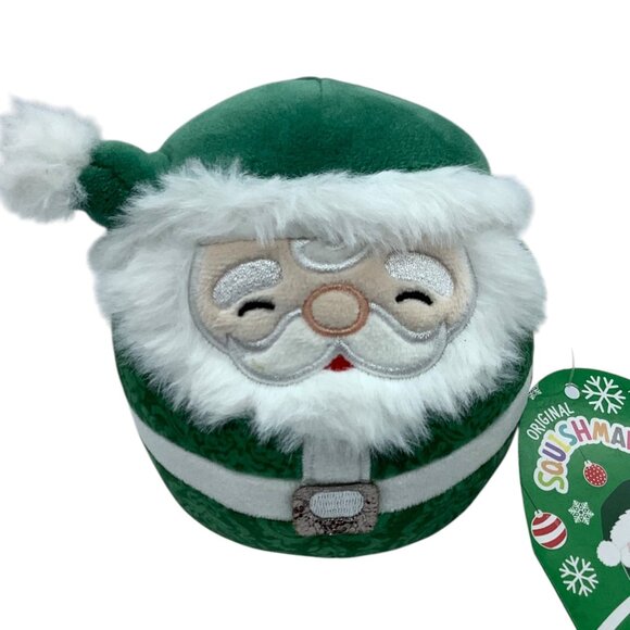 Squishmallows Nick Santa Claus Plush Toy 4” Christmas Festive NWT NEW - Picture 2 of 9